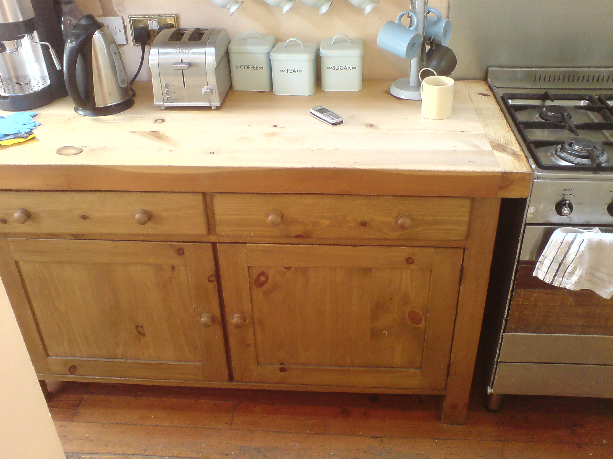 Second hand deals freestanding kitchen units